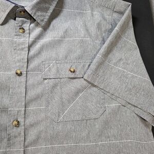 Avalanche Gray‎ Casual Button Down Shirt